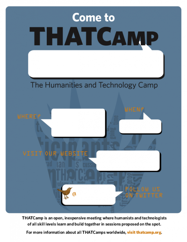 THATCamp Flier