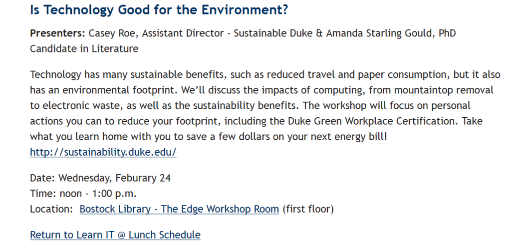 Is tech good for the environment presentation