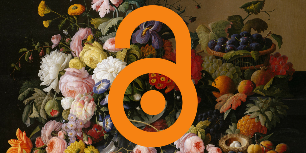 Background Image: Still Life: Flowers and Fruit by Severin Roesen, Metropolitan Museum of Art, Public Domain.