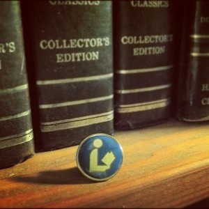 Pinned librarian pin