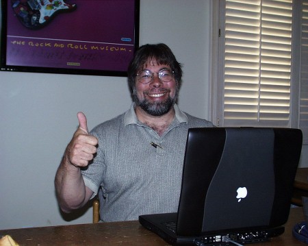 Steve Wozniak Thumbs Up